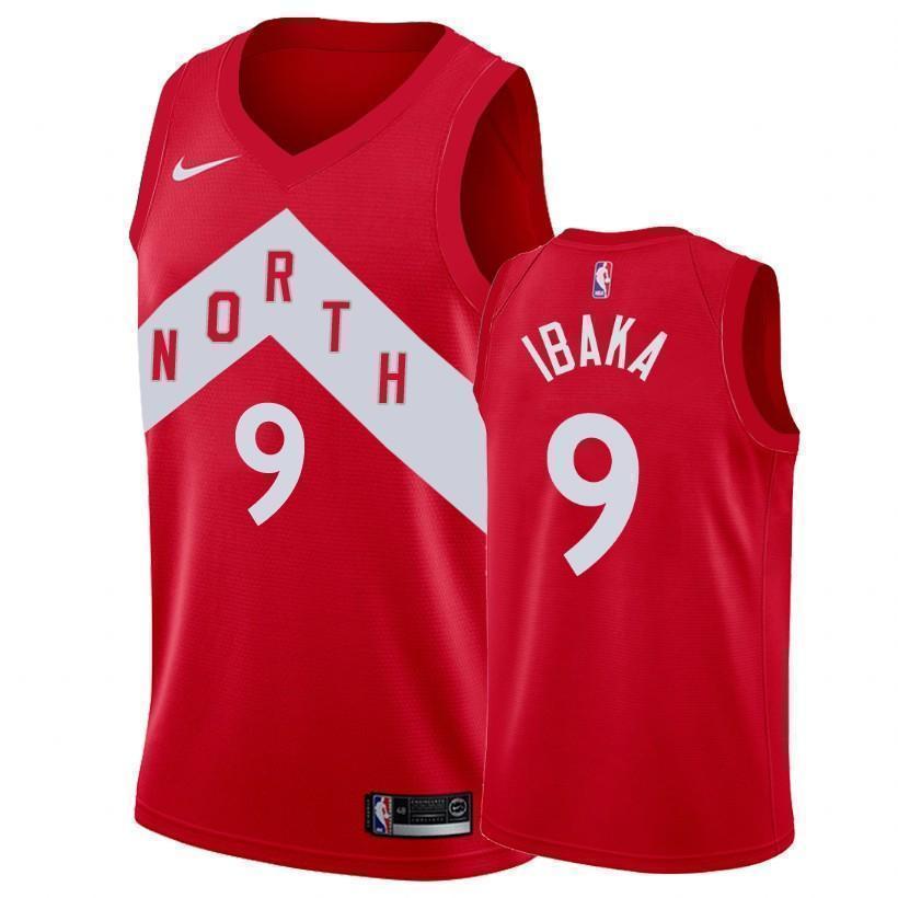 Toronto Raptors #9 Serge Ibaka 2018/19 Earned Edition Swingman Jersey