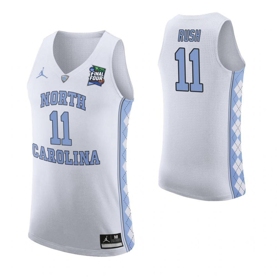Shea Rush North Carolina Tar Heels 2019 Final Four Basketball Jersey