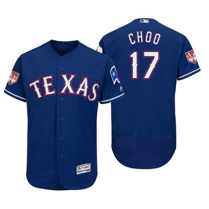 Shin-Soo Choo Texas Rangers 2019 Spring Training Baseball Player Jersey