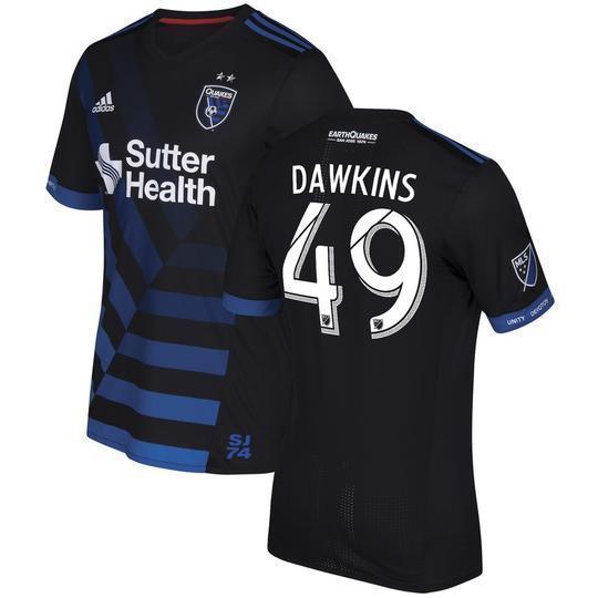 Simon Dawkins San Jose Earthquakes Primary Jersey 2018