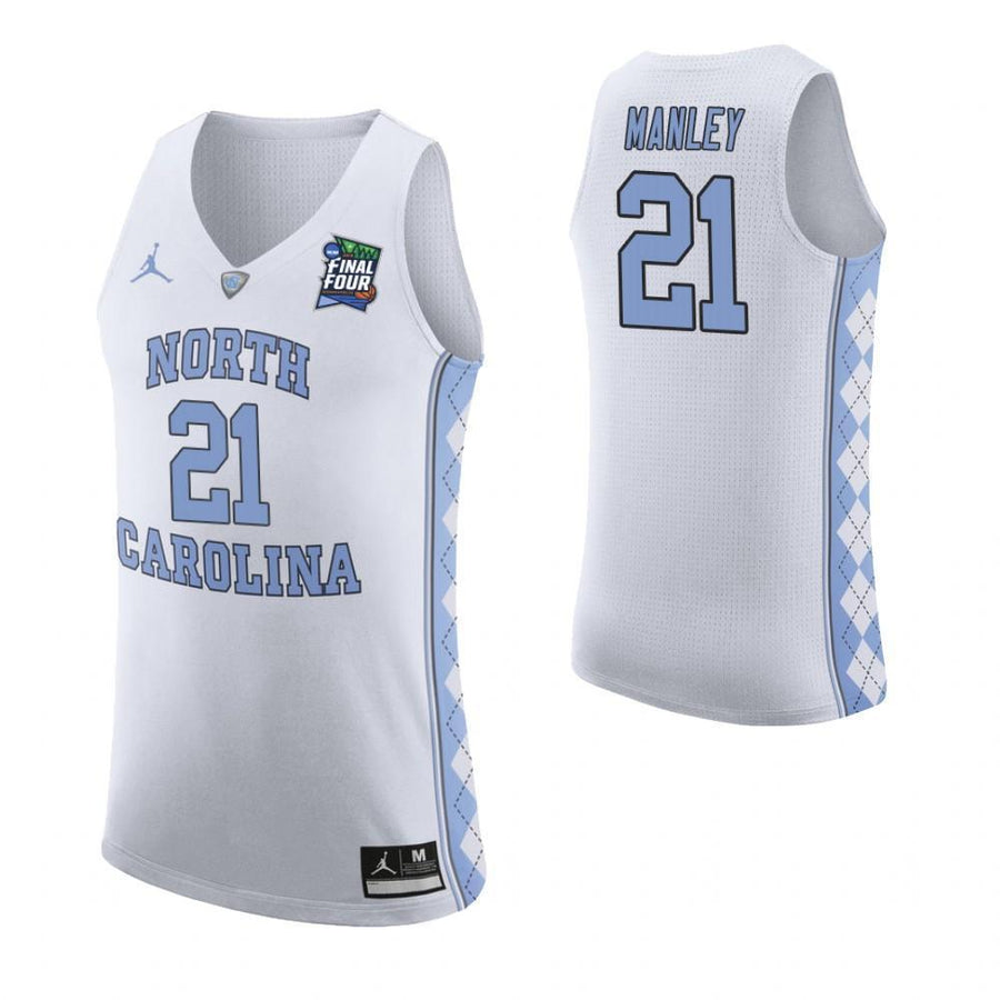 Sterling Manley North Carolina Tar Heels 2019 Final Four Basketball Jersey