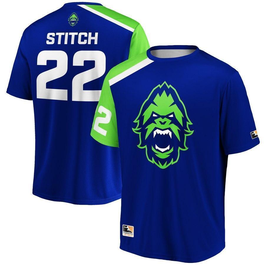 Stitch Vancouver Titans Overwatch League Jersey