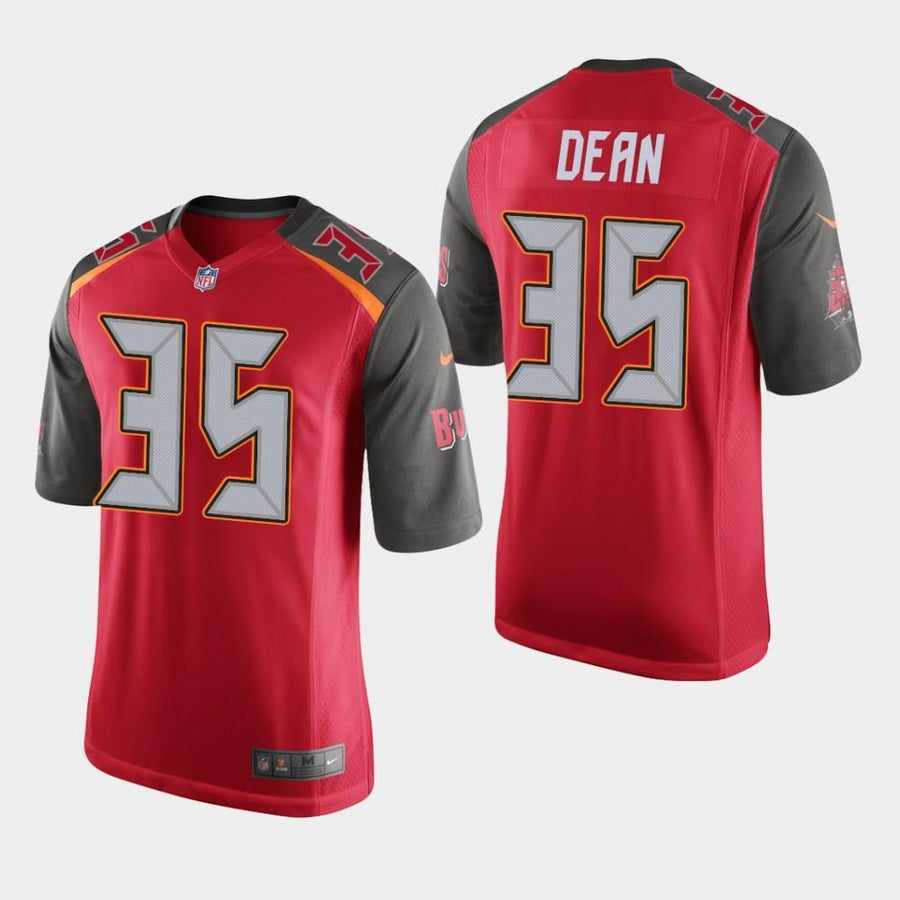 Tampa Bay Buccaneers #35 Jamel Dean 2019 Draft Game Jersey - Red