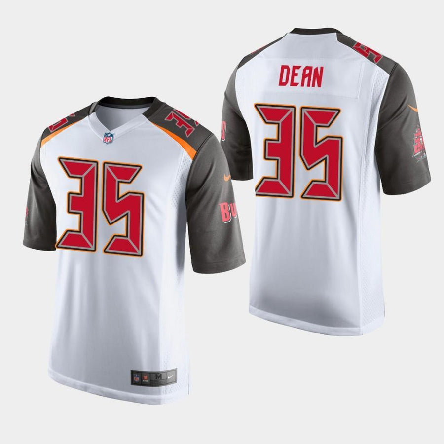 Tampa Bay Buccaneers #35 Jamel Dean 2019 Draft Game Jersey - White