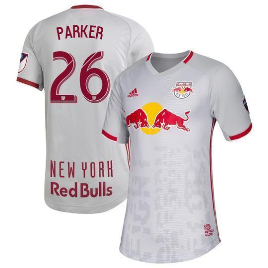 Tim Parker New York Red Bulls Primary Jersey 2019