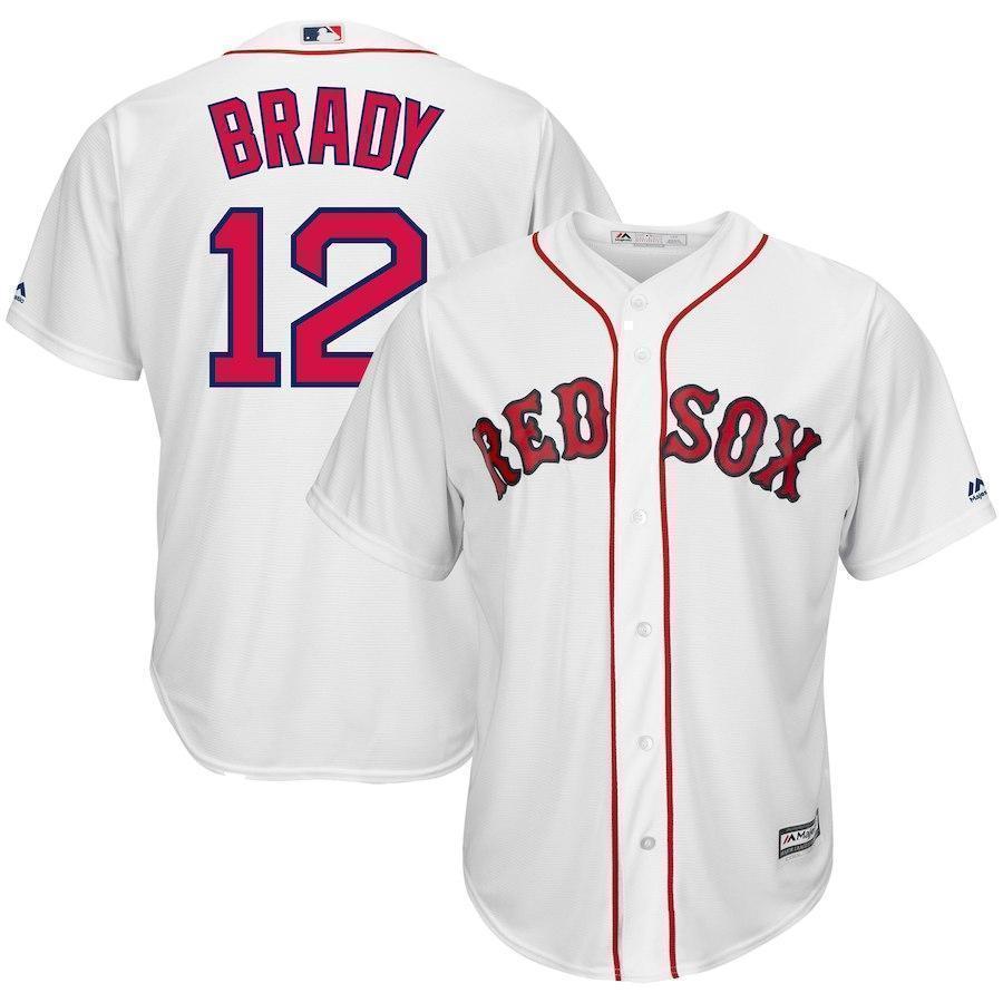 Tom Brady Boston Red Sox Baseball Player Jersey