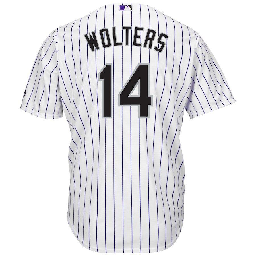 Tony Wolters Colorado Rockies Baseball Player Jersey