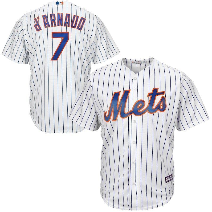 Travis D'Arnaud New York Mets Baseball Player Jersey