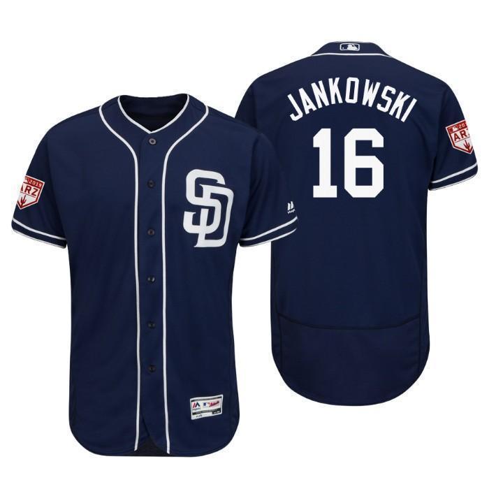 Travis Jankowski San Diego Padres 2019 Spring Training Baseball Player Jersey