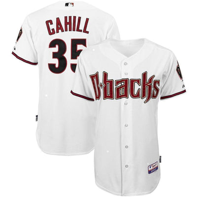 Trevor Cahill Arizona Diamondbacks Baseball Player Jersey