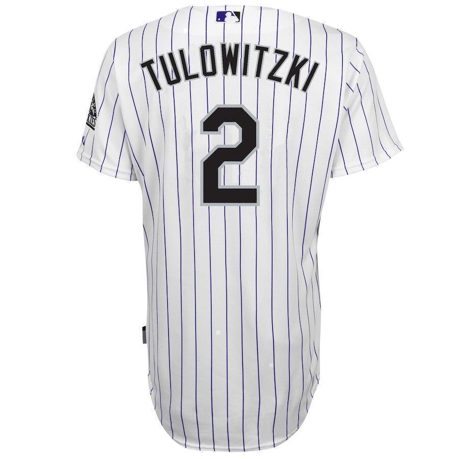 Troy Tulowitzki Colorado Rockies Baseball Player Jersey
