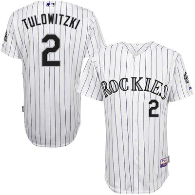 Troy Tulowitzki Colorado Rockies Baseball Player Jersey