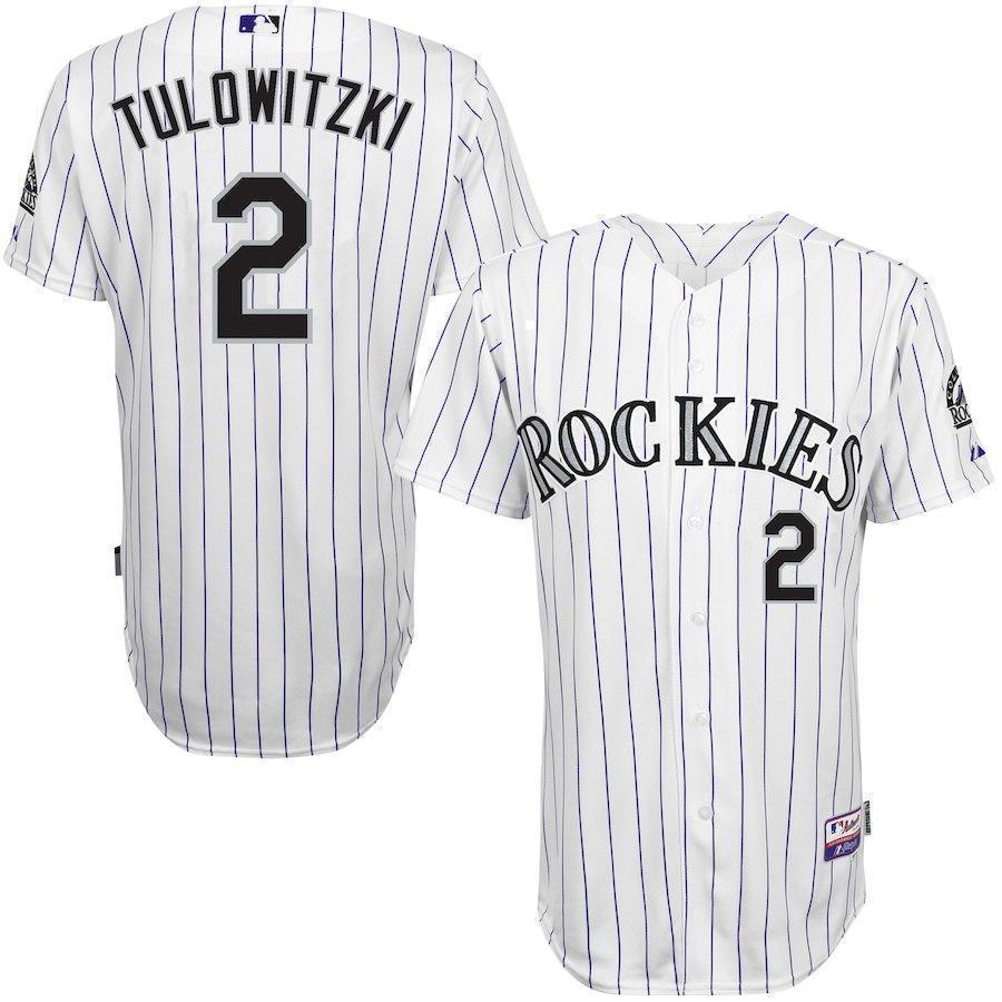 Troy Tulowitzki Colorado Rockies Baseball Player Jersey