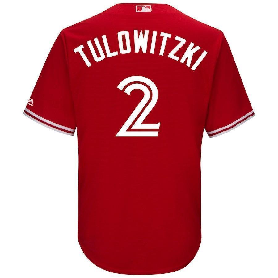 Troy Tulowitzki Toronto Blue Jays Baseball Player Jersey