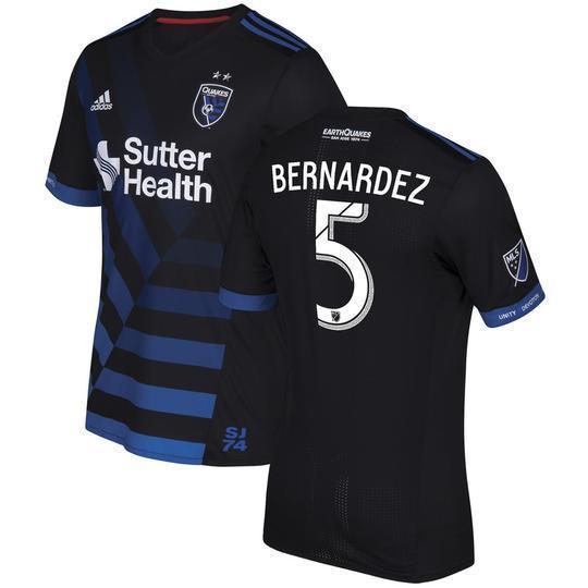 Victor Bernardez San Jose Earthquakes Primary Jersey 2018
