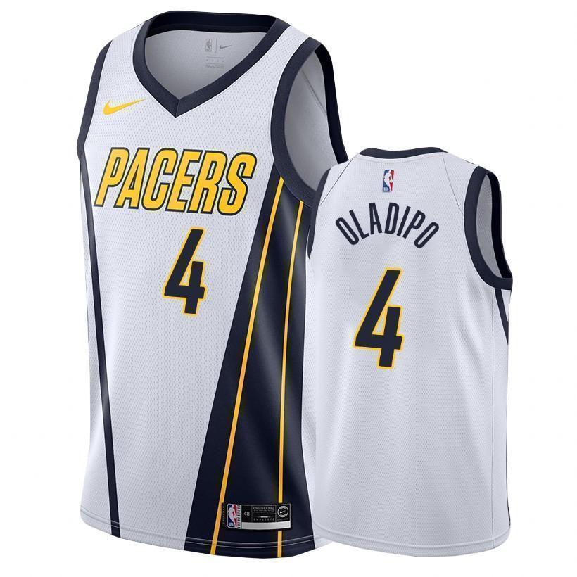Indiana Pacers #4 Victor Oladipo 2018/19 Earned Edition Swingman Jersey