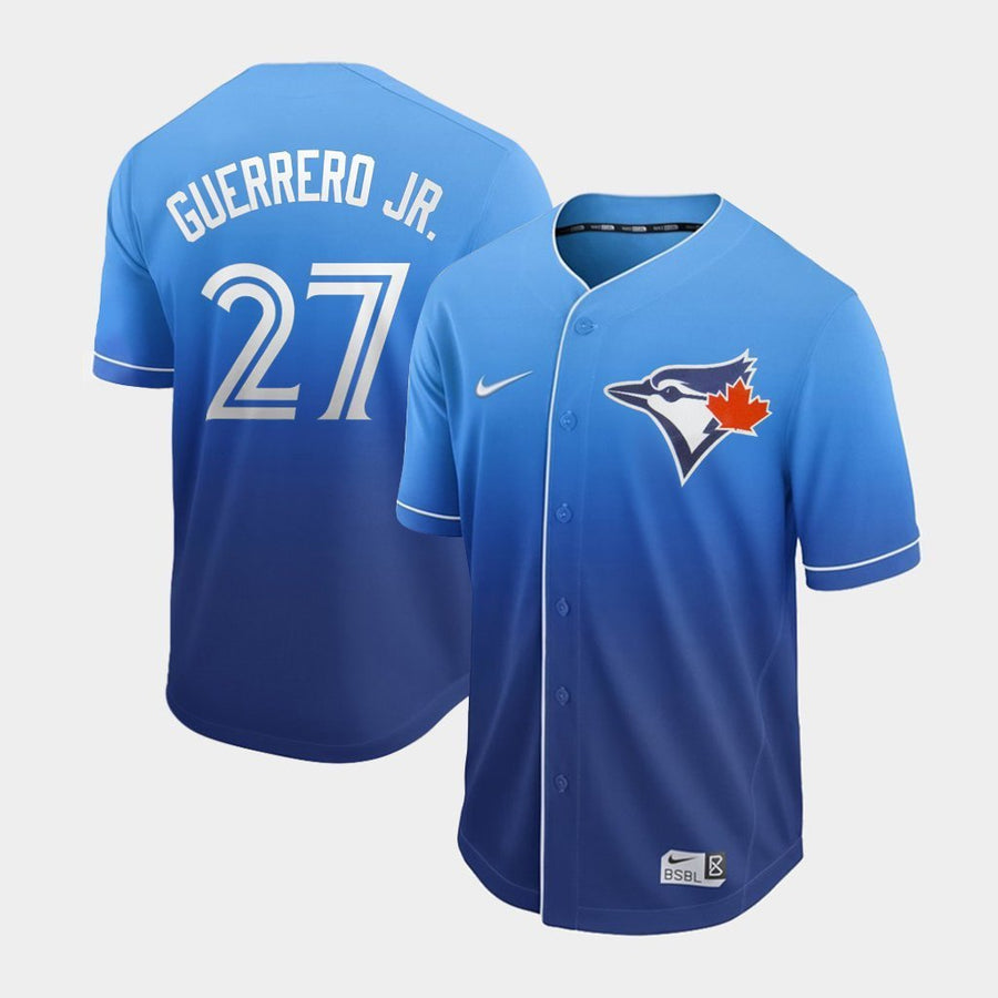 Vladimir Guerreri Jr Toronto Blue Jays 2019 New Arrivals Baseball Player Fade Jersey