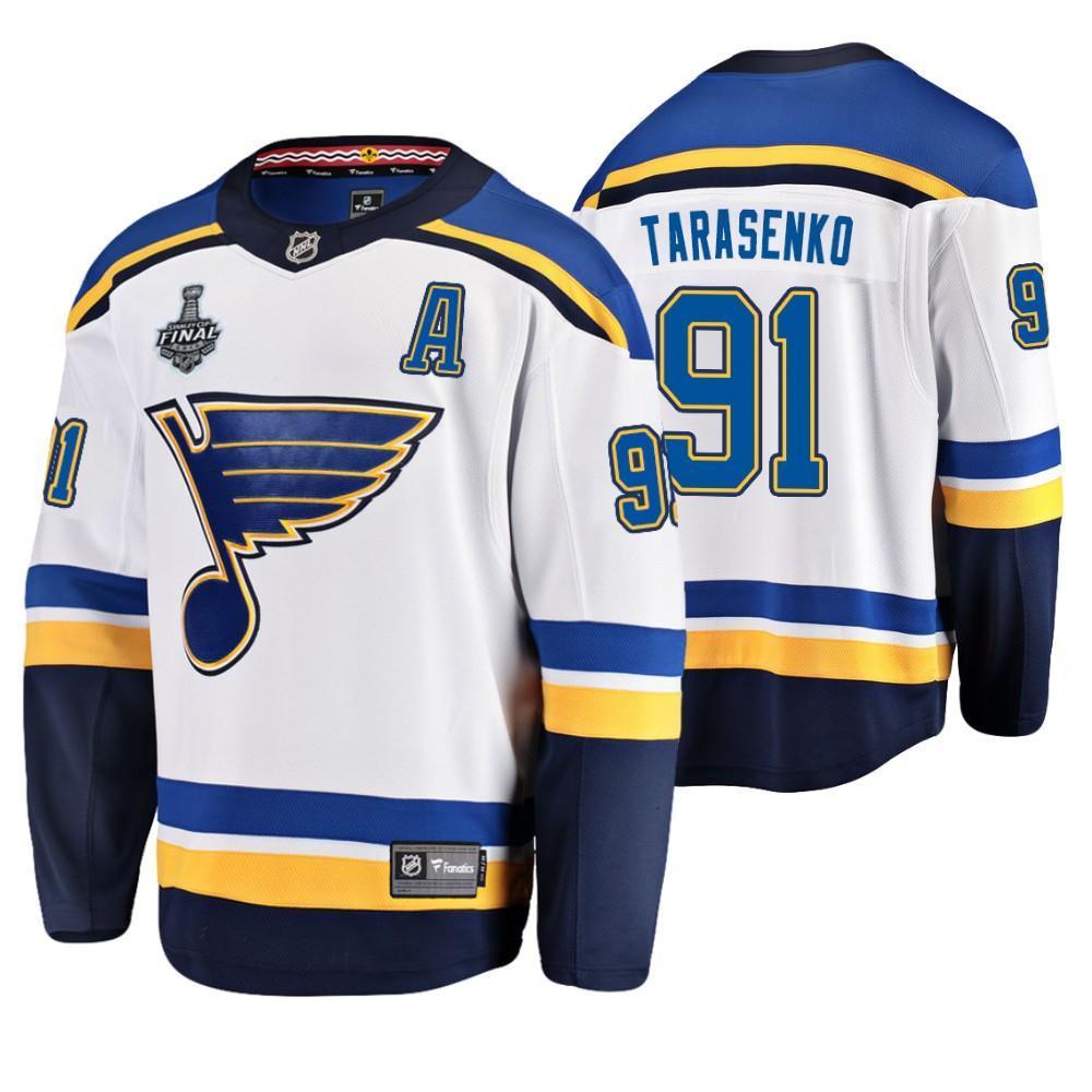 Vladimir Tarasenko St. Louis Blues 2019 Stanley Cup Player Swingman Jersey - White