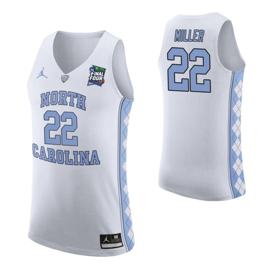 Walker Miller North Carolina Tar Heels 2019 Final Four Basketball Jersey