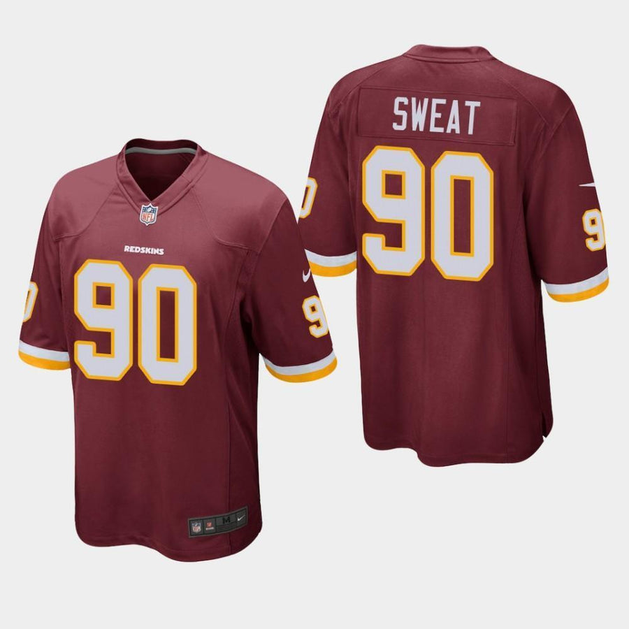 Washington Redskins #90 Montez Sweat 2019 Draft Game Jersey - Burgundy