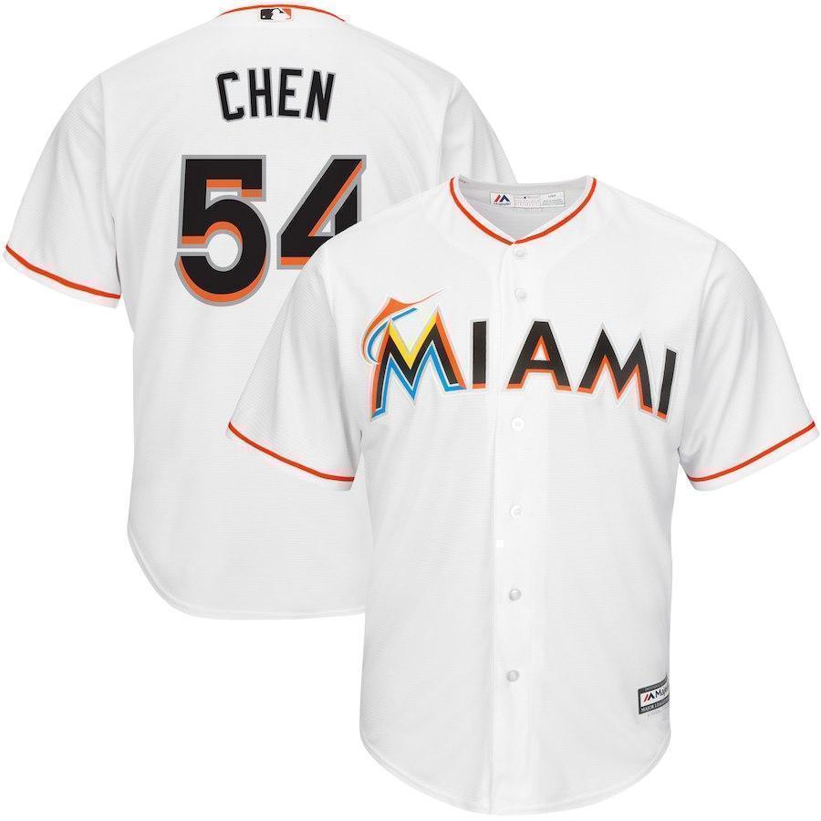 Wei-Yin Chen Miami Marlins Baseball Player Jersey
