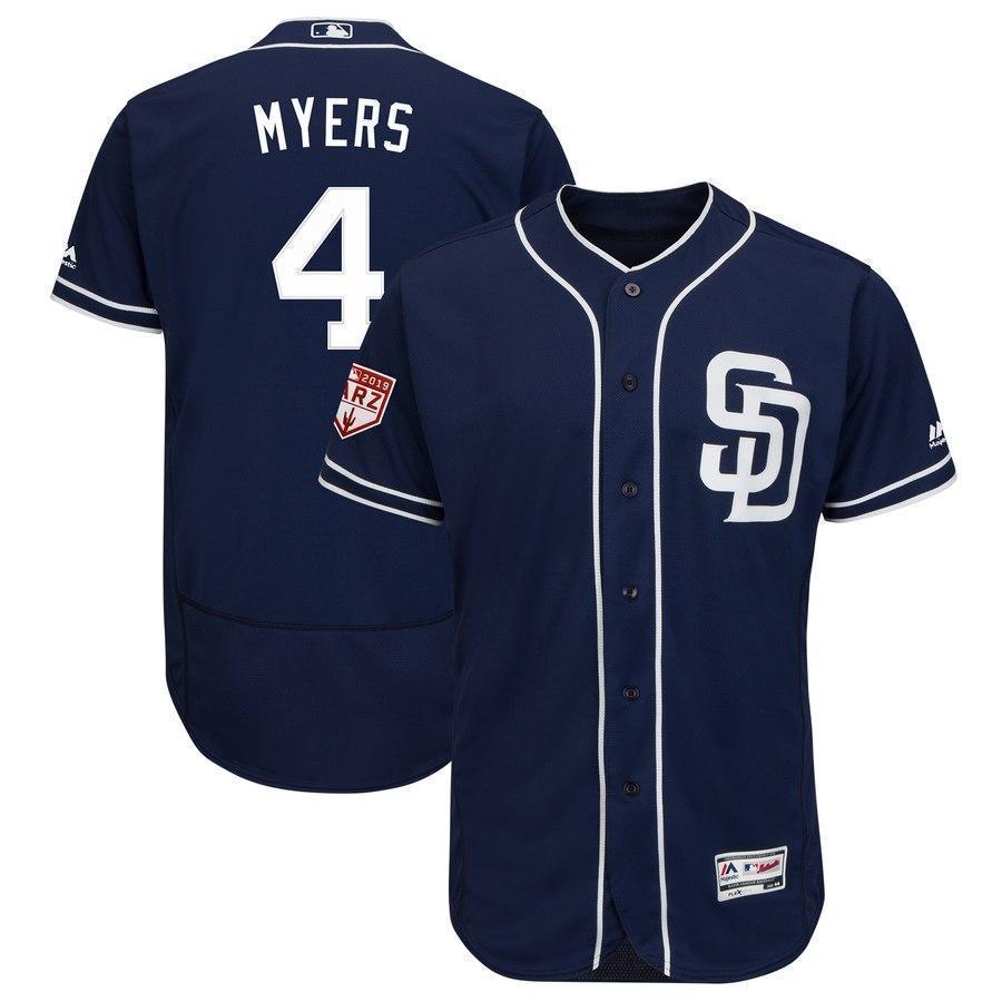 Wil Myers San Diego Padres 2019 Spring Training Baseball Player Jersey