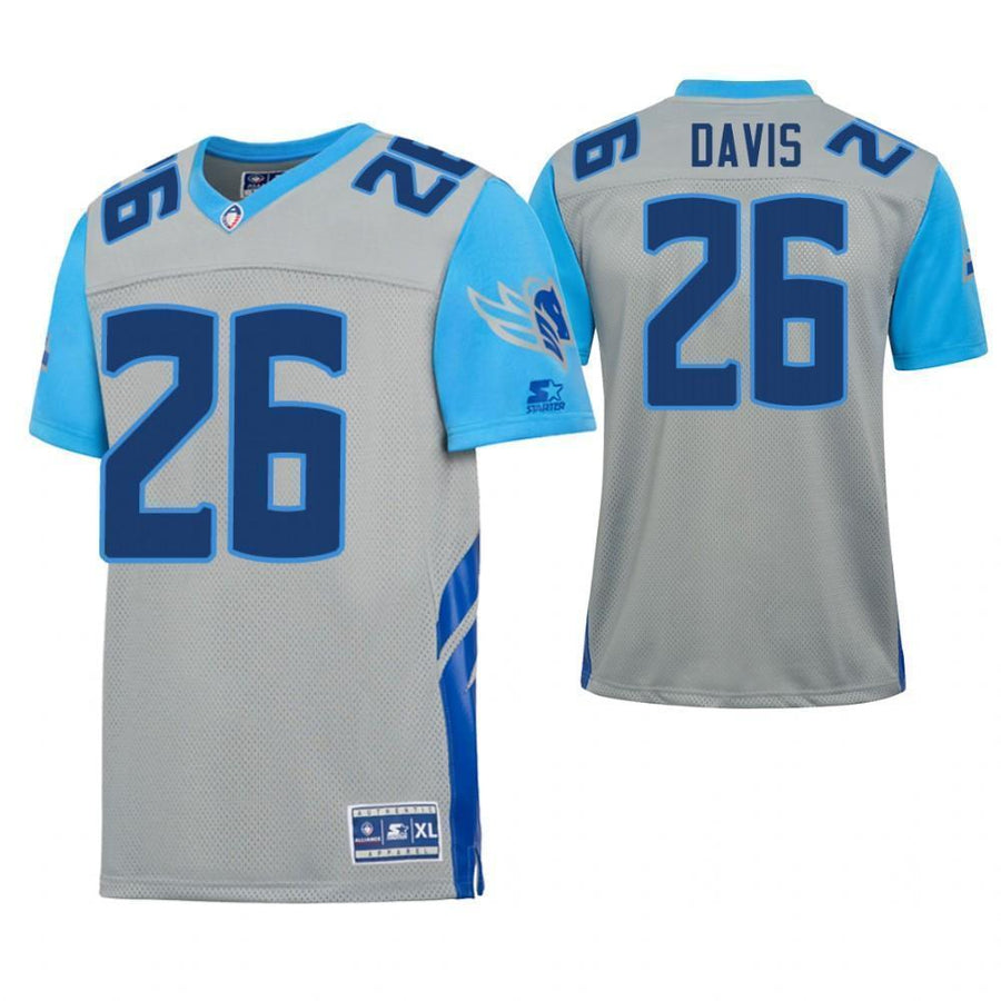 Will Davis Salt Lake Stallions Game Jersey