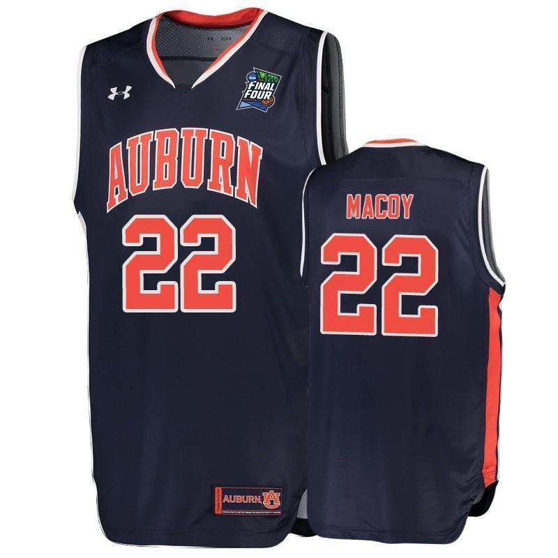 Will Macoy Auburn Tigers 2019 Final Four Basketball Jersey - Navy