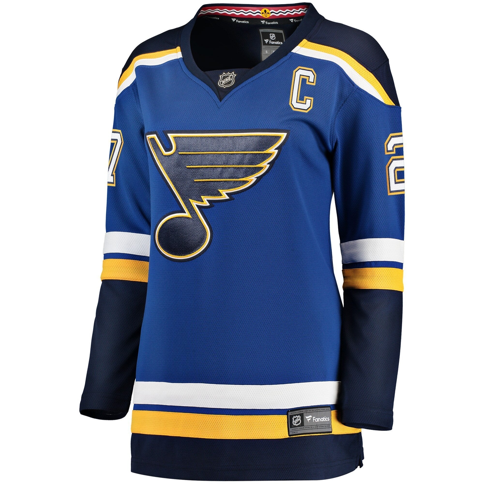 Women s St Louis Blues Alex Pietrangelo Fanatics Branded Blue Breakaway Player Jersey