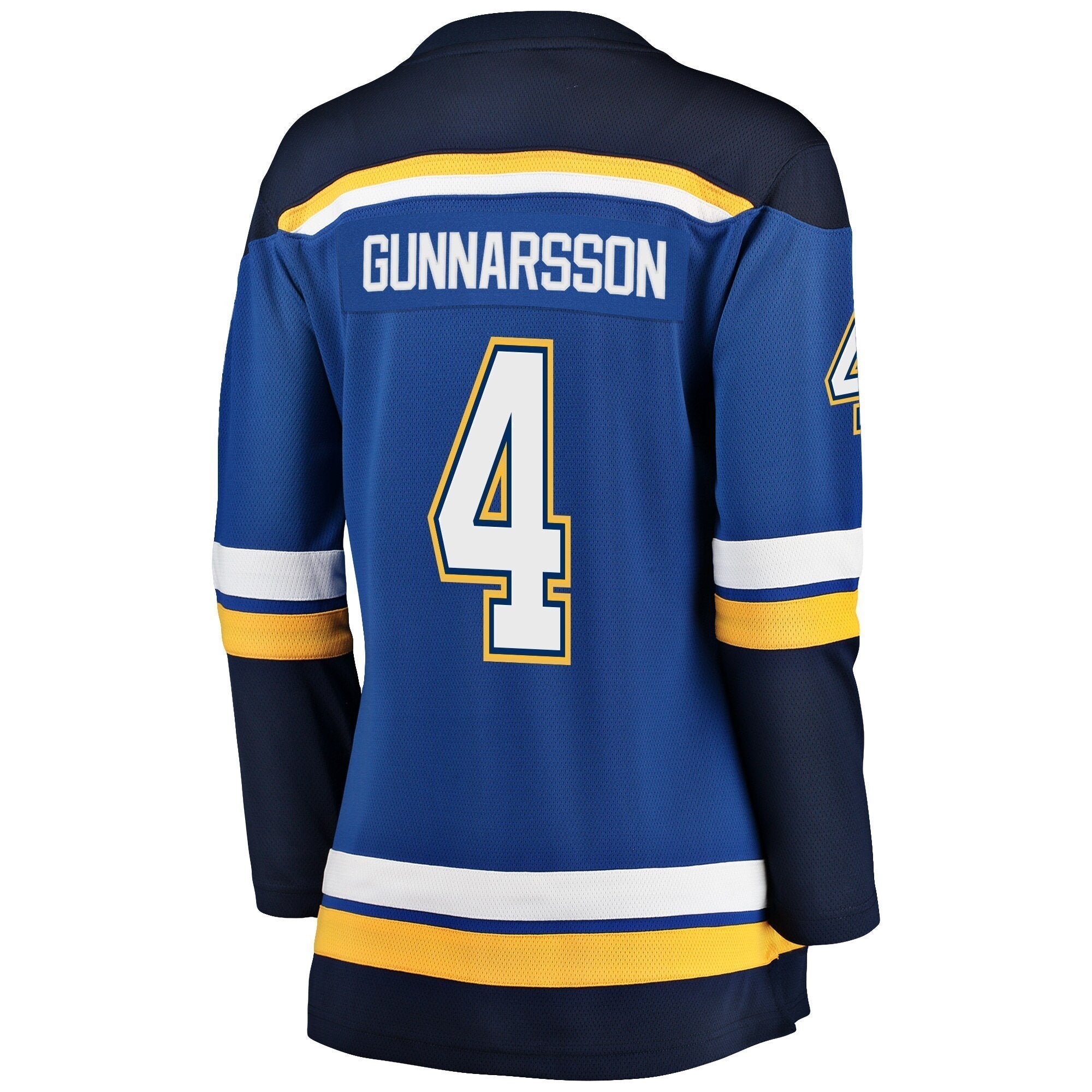 Women s St Louis Blues Carl Gunnarsson Fanatics Branded Blue Breakaway Player Jersey