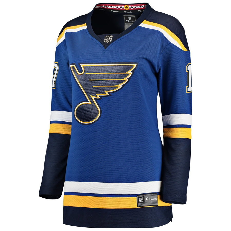 Women s St Louis Blues Jaden Schwartz Fanatics Branded Blue Breakaway Player Jersey