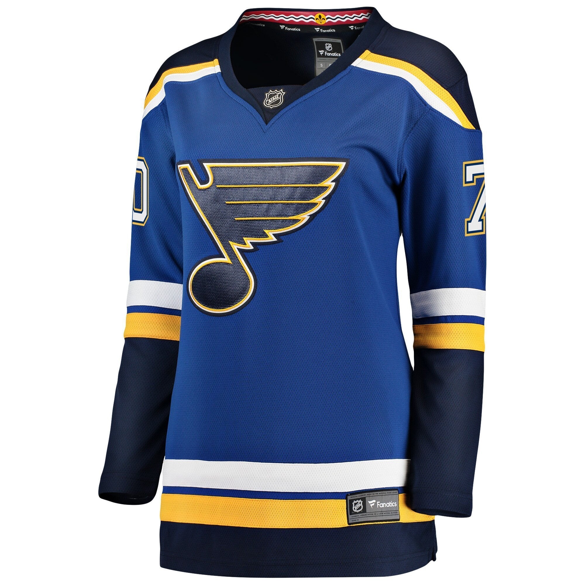 Women s St Louis Blues Oskar Sundqvist Fanatics Branded Blue Breakaway Player Jersey