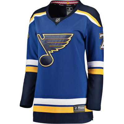 Women s St Louis Blues Patrick Maroon Fanatics Branded Blue Home Breakaway Player Jersey