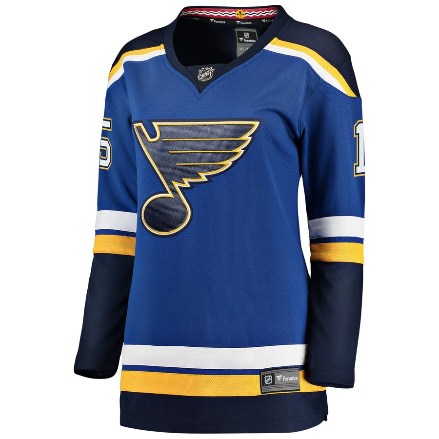 Women s St Louis Blues Robby Fabbri Fanatics Branded Blue Breakaway Player Jersey