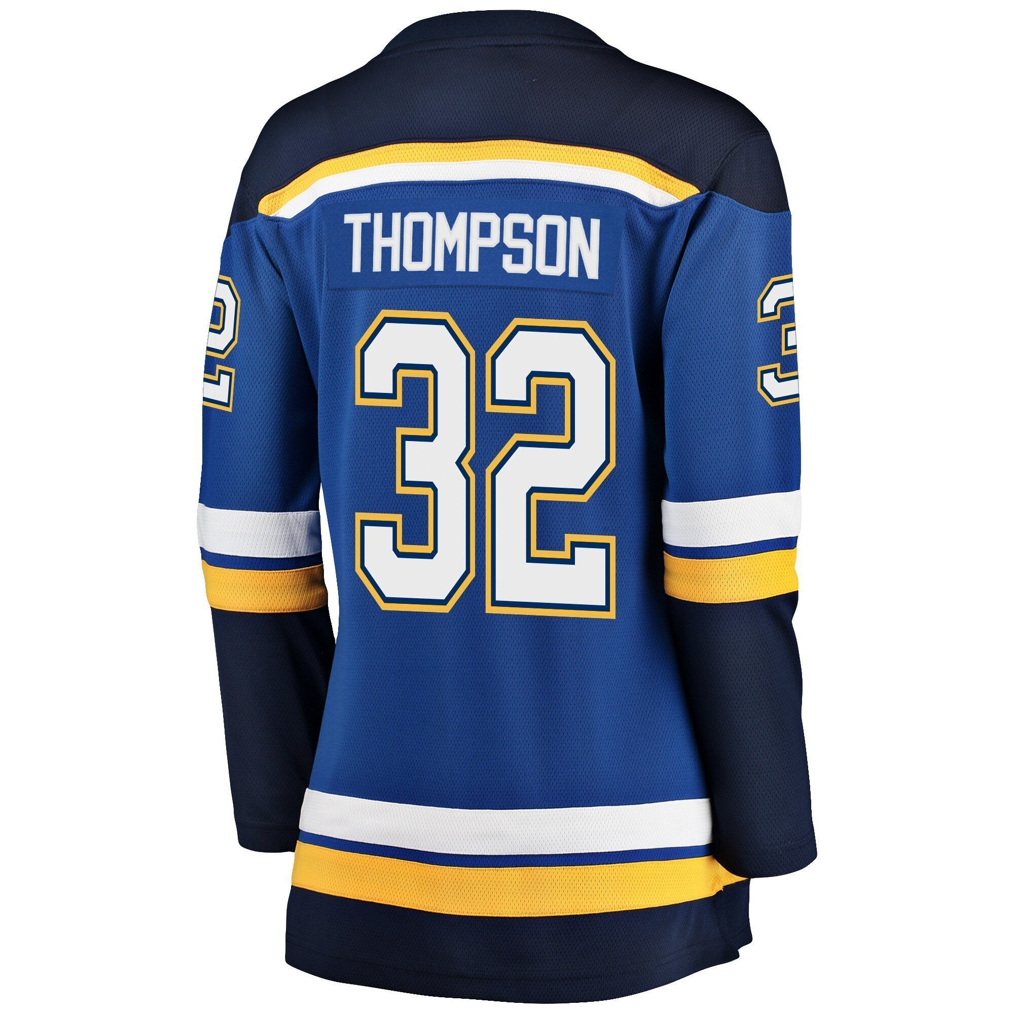 Women s St Louis Blues Tage Thompson Fanatics Branded Blue Breakaway Player Jersey