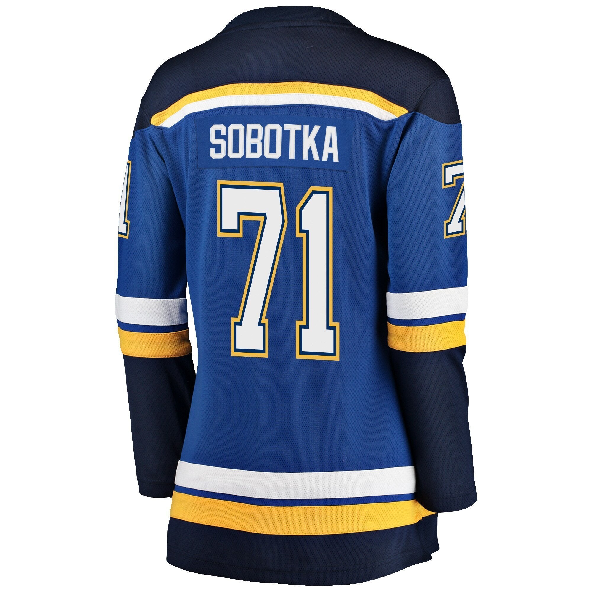 Women s St Louis Blues Vladimir Sobotka Fanatics Branded Blue Breakaway Player Jersey