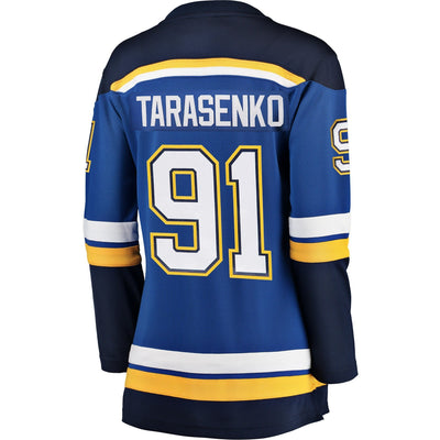 Women s St Louis Blues Vladimir Tarasenko Fanatics Branded Royal Home Breakaway Player Jersey