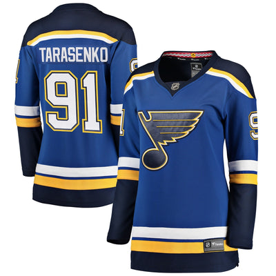 Women s St Louis Blues Vladimir Tarasenko Fanatics Branded Royal Home Breakaway Player Jersey
