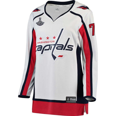Women s Washington Capitals Braden Holtby White 2018 Stanley Cup Champions Away Breakaway Player Jersey White