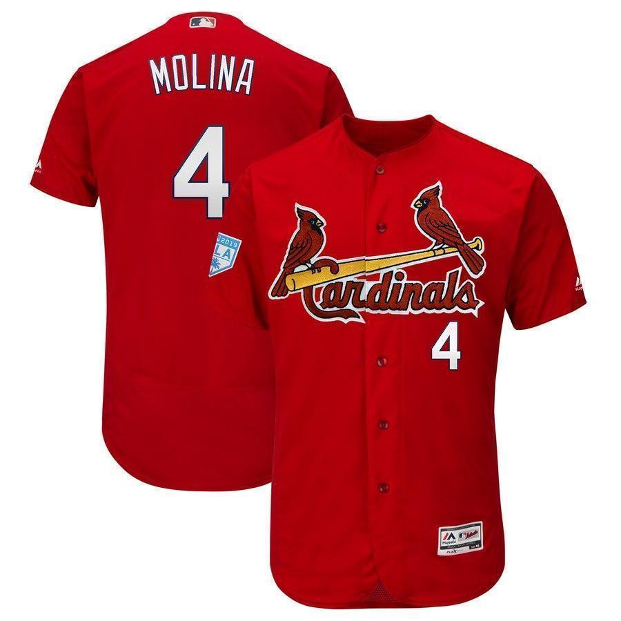Yadier Molina St. Louis Cardinals 2019 Spring Training Baseball Player Jersey