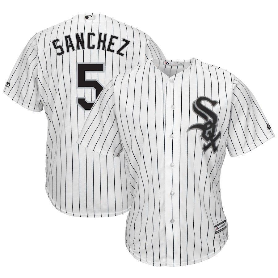 Yolmer Sanchez Chicago White Sox Baseball Player Jersey