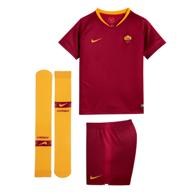 AS Roma Home Kids Football Kit 2018/19