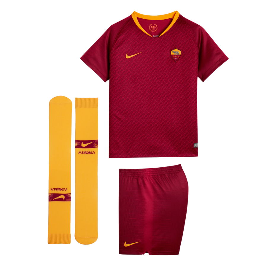 AS Roma Home Kids Football Kit 2018/19