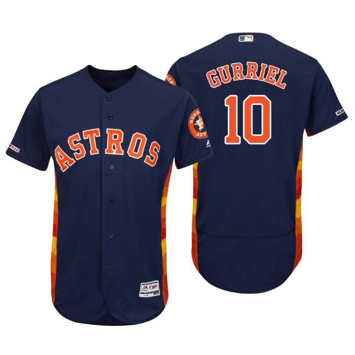 Yuli Gurriel Houston Astros 150th Anniversary Baseball Jersey - Navy