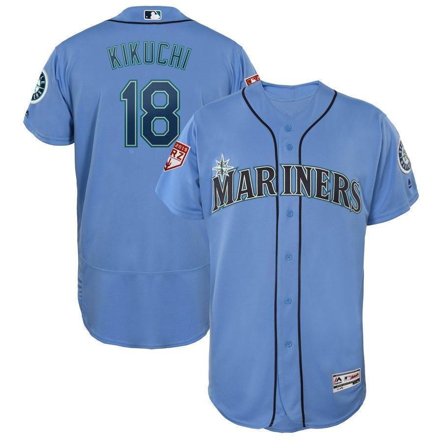 Yusei Kikuchi Seattle Mariners 2019 Spring Training Baseball Player Jersey