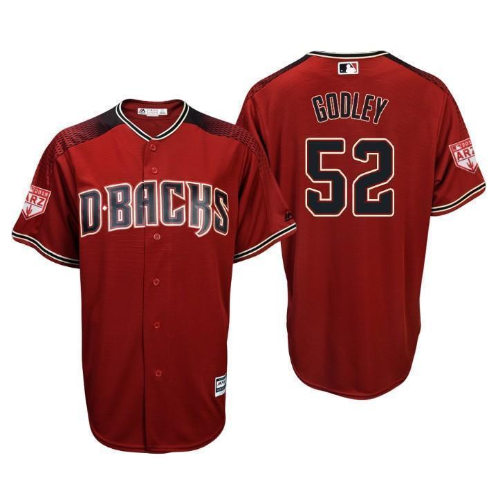 Zack Godley Arizona Diamondbacks 2019 Spring Training Baseball Player Jersey