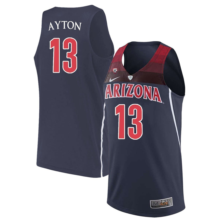 Deandre Ayton Arizona Wildcats Basketball Jersey-Navy