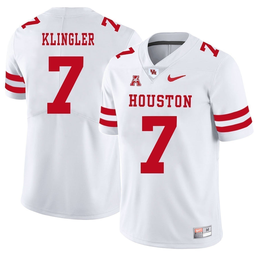 David Klingler Houston Cougars Football Jersey - White