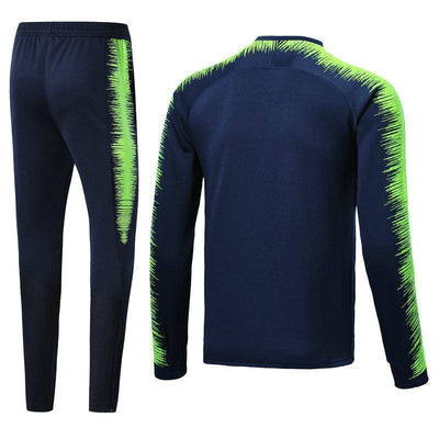Manchester City Navy Tracksuit Training Jackets and Pants 2018/19