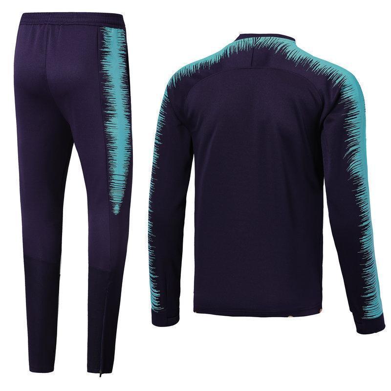 Barcelona Navy Tracksuit Training Jackets and Pants 2018/19